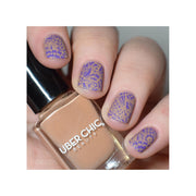 UberChic Beauty Whimsical By Nature-02 Stamping Plate Rosy Brown