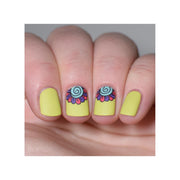 UberChic Beauty Whimsical By Nature-02 Stamping Plate Rosy Brown