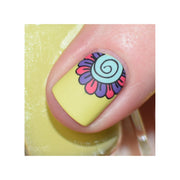 UberChic Beauty Whimsical By Nature-02 Stamping Plate Tan