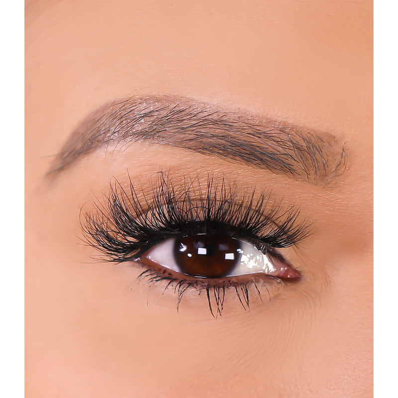 Lurella Cosmetics 3D Mink Eyelashes - Nina False Eyelash Dark Salmon