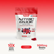 Snap Supplements Nitric Oxide Beet Chews - Buy 2, Get 1 Free! White Smoke