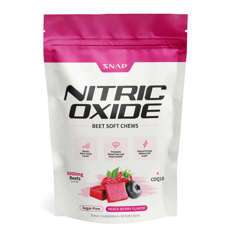 Snap Supplements Nitric Oxide Beet Soft Chews Lavender