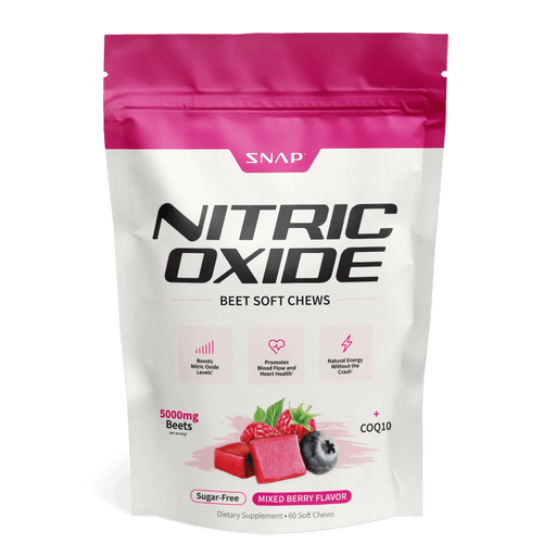 Snap Supplements Nitric Oxide Beet Soft Chews Lavender
