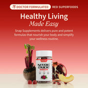 Snap Supplements Nitric Oxide Gummies - Peach Flavor Tomato