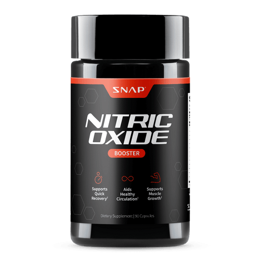 Snap Supplements Nitric Oxide Booster (90ct) Black
