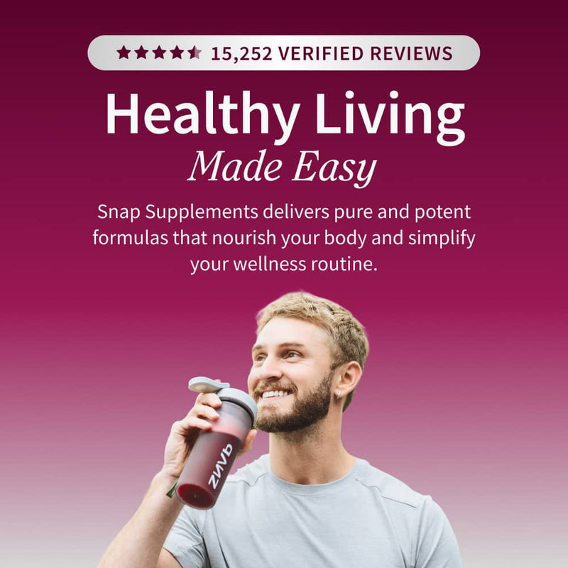 Snap Supplements Nitric Oxide Organic Beets - Mixed Berry Flavor Maroon