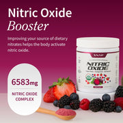 Snap Supplements Nitric Oxide Beets (Berry Flavor) - Buy 2, Get 1 FREE! Dark Red