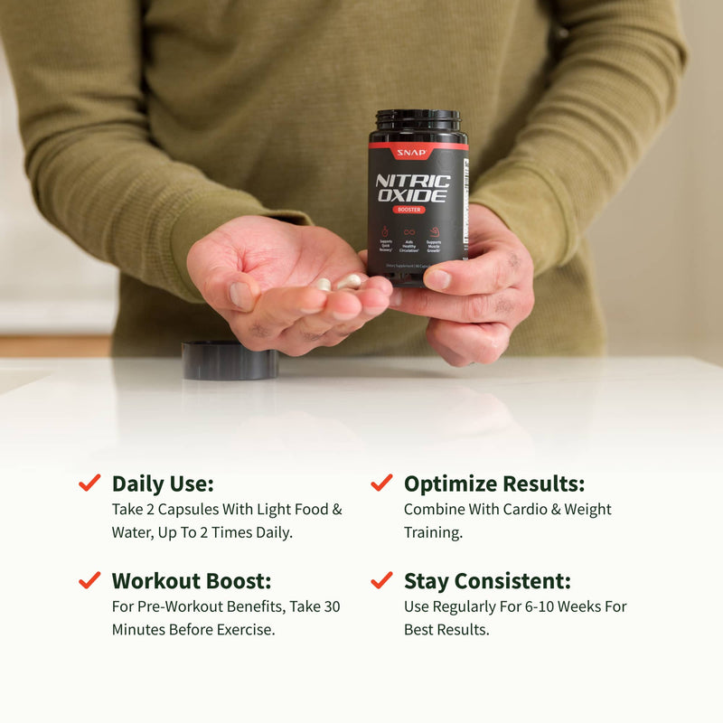 Snap Supplements Cardio Health Bundle with FREE Shaker White Smoke