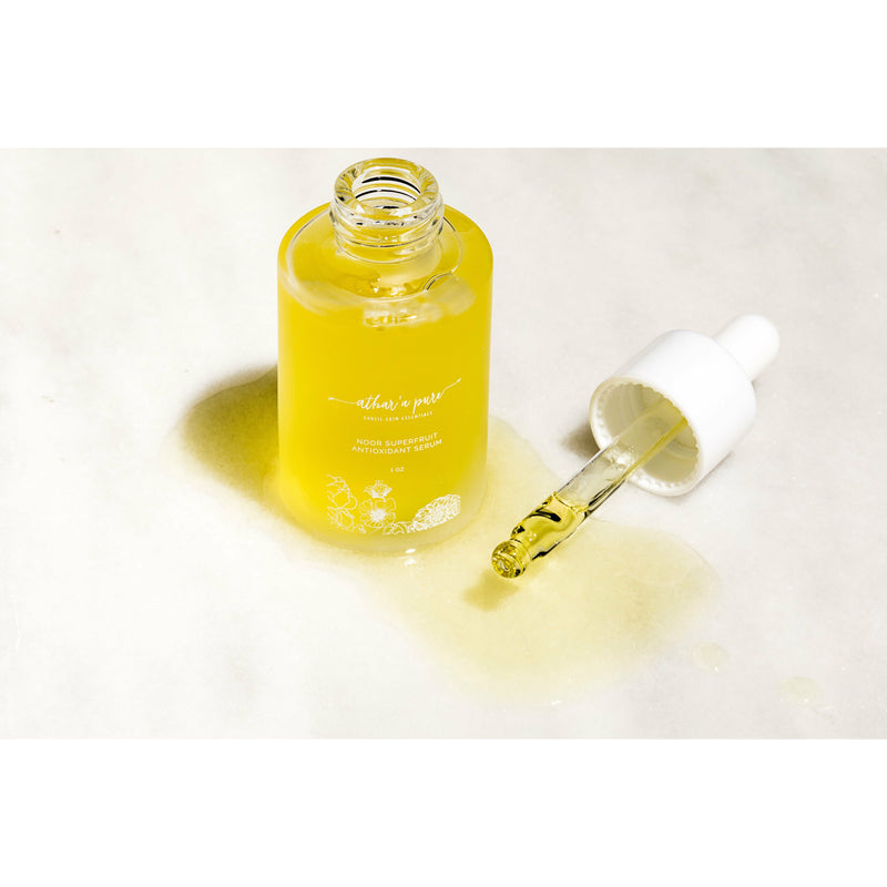 Athar'a Pure Noor Superfruit Antioxidant Facial Serum (100% Natural, Vegan, Organic) Face Beige