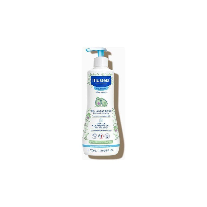 Mustela Mustela Gentle Cleansing Gel, 500 Ml Cleansing Gel White Smoke