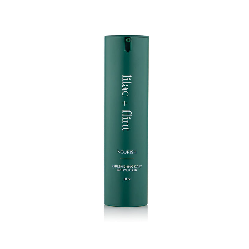 lilac + flint NOURISH Health & Beauty > Personal Care > Cosmetics > Skin Care > Facial Skin Care > Face Moisturizers Dark Slate Gray Bottle