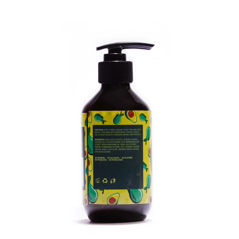 Caribbean Emerald Nourishing Conditioner  with avocado extract Conditioner White Smoke