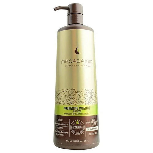 VIP Extensions Macadamia Nourishing Moisture Shampoo, 33.8 oz Shampoo White Smoke
