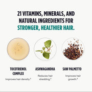 Nava Beauty Nutrafol Men's Hair Growth Supplement 3-Month Supply White Smoke