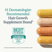 Nava Beauty Nutrafol Women's Vegan Hair Growth Supplement Pack 3-Month Supply White Smoke