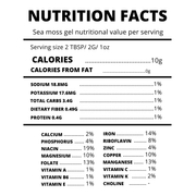 Nicko Kitchen Shop WholyTrinity Sea Moss Gel with Bladderwrack & Burdock Root 16oz Nutrition Gels & Chews Gray