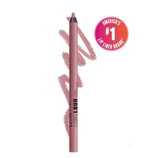 VIP Extensions NYX Professional Makeup Line Loud Lip Pencil, Fierce Flirt Beauty Supplies White Smoke