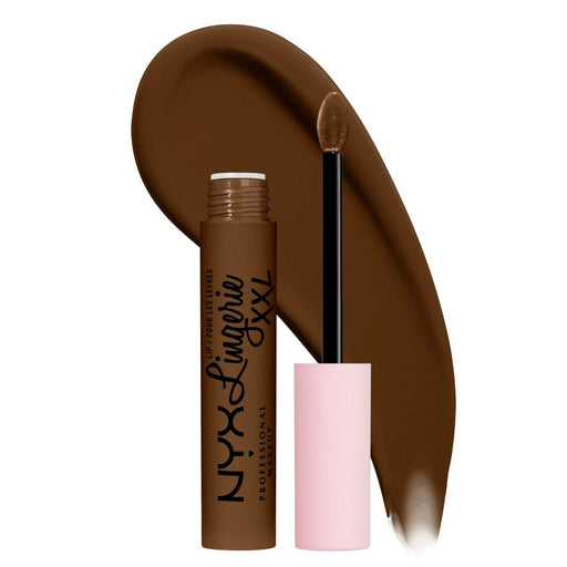 VIP Extensions NYX Professional Makeup Lingerie XXL Liquid Lipstick, Goin Desnuda Beauty Supplies White Smoke