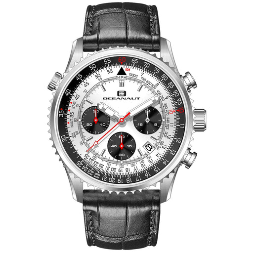 Bids.com Oceanaut Men's Flight Watches White Smoke Default Title