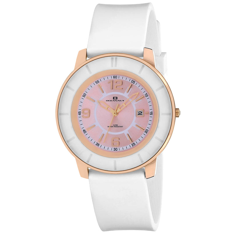 Bids.com Oceanaut Women's Satin Watches White Smoke Default Title