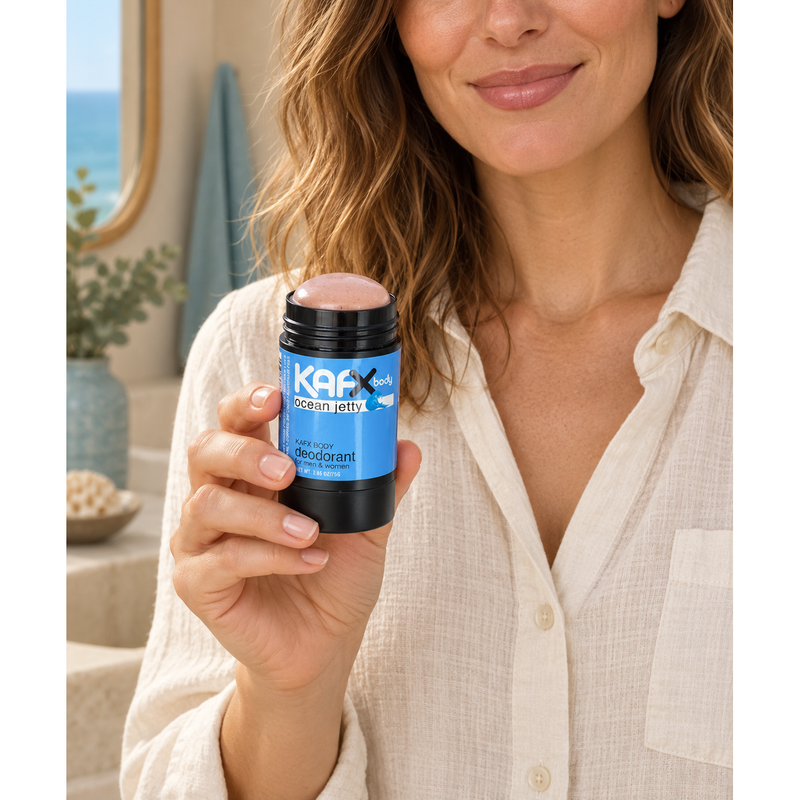 KAFX Body Ocean Jetty Natural Deodorant – Clean, Fresh, Gender-Neutral Bestseller Deodorant Gray