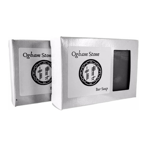 Murphy and McNeil Ogham Stone Bar Soap - by Murphy and McNeil Bath Soap Light Gray Two Bars (5.0oz x 2)