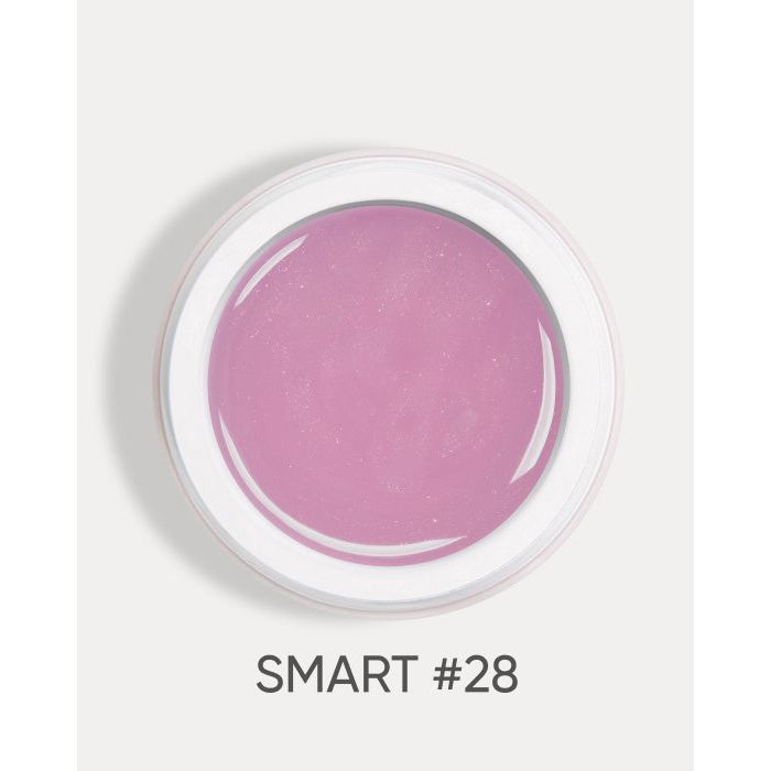nbmsupply DARK SMART BUILDER GEL 28 22 /15/30ML Misty Rose 15ml