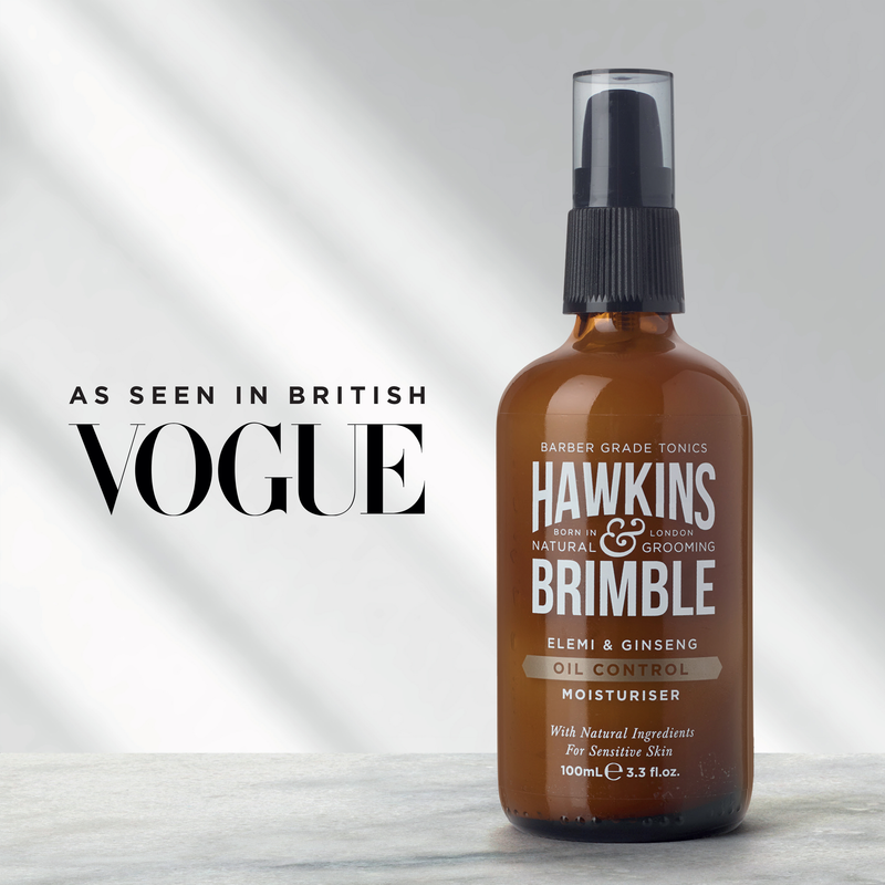 Hawkins & Brimble COM Oil Control Moisturizer 100ml / 3.3 fl oz Skincare Light Gray
