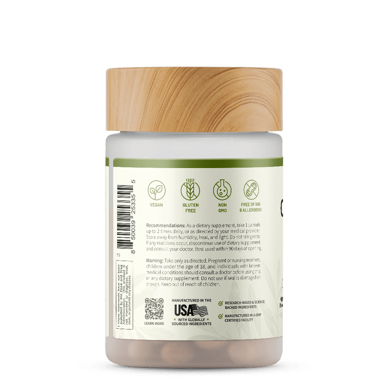 Snap Supplements High-Potency Olive Leaf Extract Oleuropein Antique White
