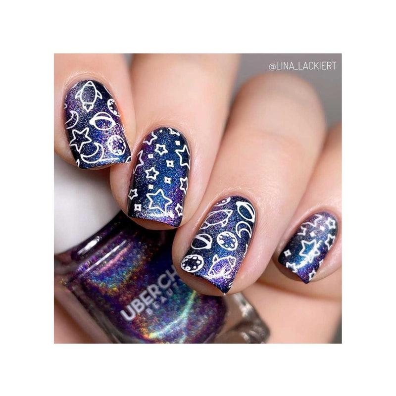 UberChic Beauty Out Of This World Stamping Plate Light Pink