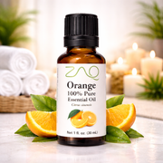 ZAQ Skin & Body Orange Essential Oils White Smoke 30 ml (Orange),15 ml
