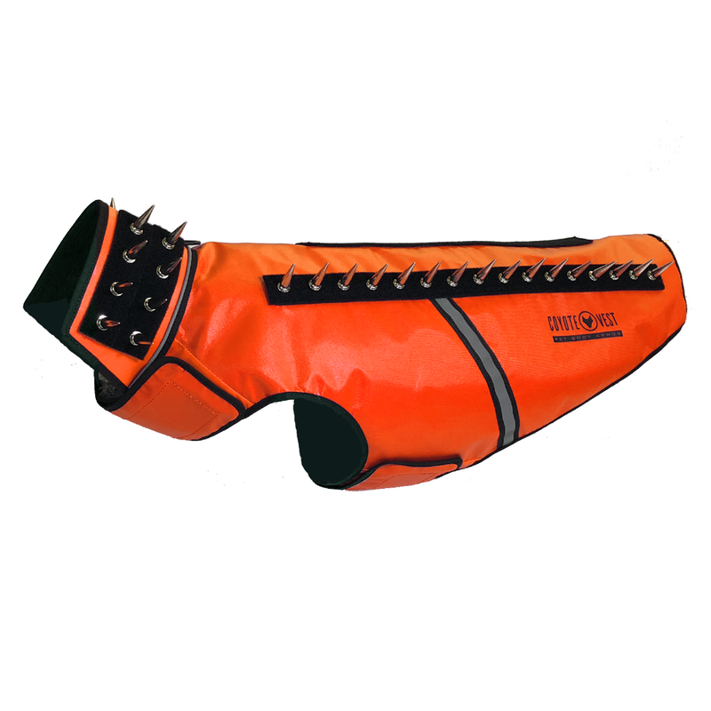 CoyoteVest SpikeVest Vest White Smoke Large / Fluorescent Orange