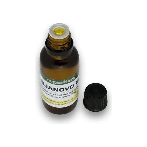 OrganHerb OrganHerb Organic Lily Infused Oil (Ljiljanovo Ulje) 1 oz – Soothing Hydration for Radiant Skin Organic Infused Oils Black