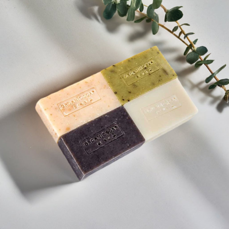 Shave Essentials Organic Bar Soap Bar Soap Gray UNSCENTED / SENSITIVE SKIN,LAVENDER,PEPPERMINT LEAF,SHEA HONEY OATMEAL,FOREST TONIC,GREEN CLAY AND OLIVE OIL,PUMPKIN SPICE,CAMPFIRE,COASTAL BREEZE