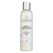 Glimmer Goddess® Organic Skin Care Organic Coconut Milk Body Lotion – Ultra-Hydrating Lotions & Creams Light Gray 8 oz. / Lavender Lemon
