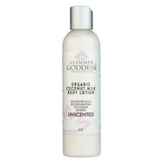 Glimmer Goddess® Organic Skin Care Organic Coconut Milk Body Lotion – Ultra-Hydrating Lotions & Creams Light Gray 8 oz. / Unscented