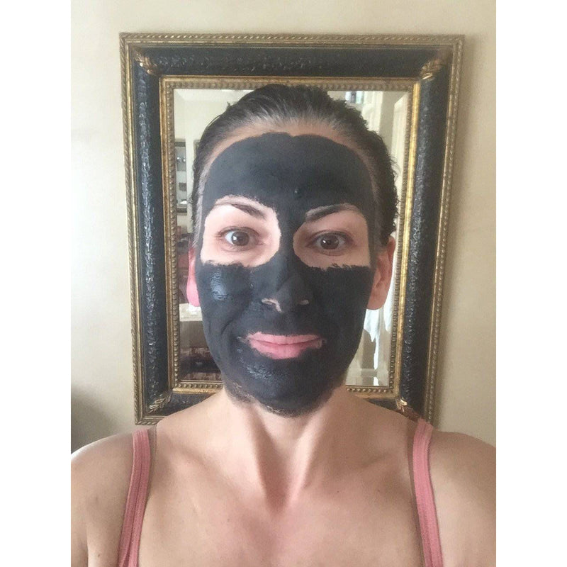 Glimmer Goddess® Organic Skin Care Organic Dead Sea Mud Mask – Exfoliate & Rejuvenate Masks & Peels Tan 2 oz,4 oz