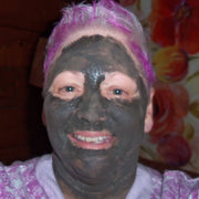 Glimmer Goddess® Organic Skin Care Organic Dead Sea Mud Mask – Exfoliate & Rejuvenate Masks & Peels Black 2 oz,4 oz