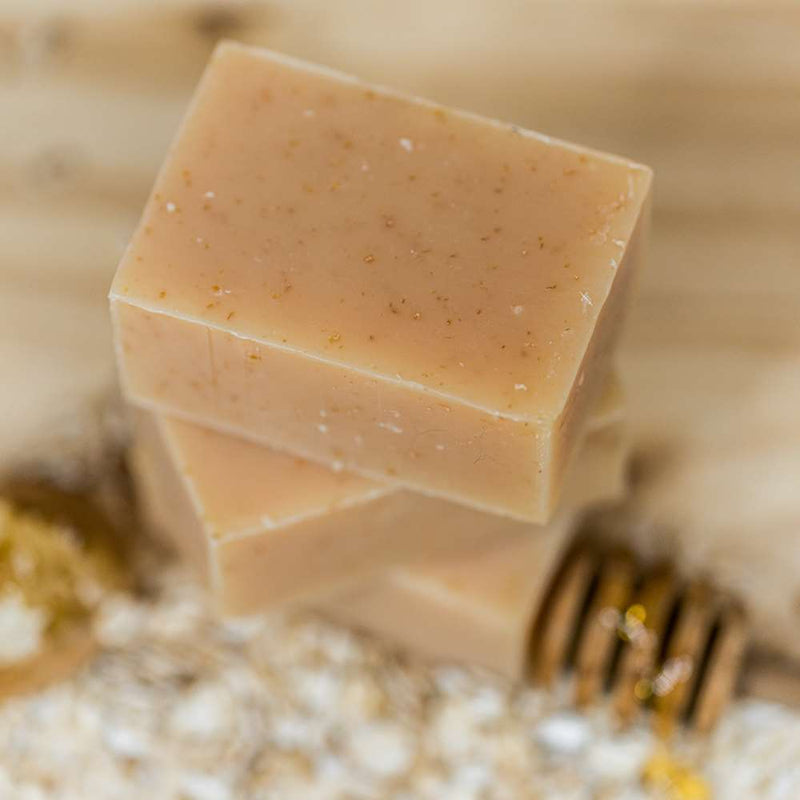 Chagrin Valley Soap & Salve Dog Shampoo: Honey & Oats Pets Dark Khaki 3.5 oz Bar