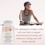 Bellawell Health Organic Maca Root Complex by Bellawell Capsules White Smoke