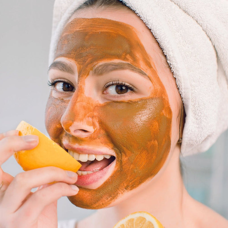 Glimmer Goddess® Organic Skin Care Organic Pumpkin AHA Face Mask – Exfoliating Treatment for Wrinkles & Glow Masks & Peels Gray 2 oz.,4 oz.