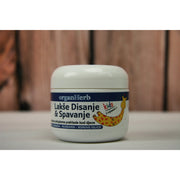 OrganHerb OrganHerb Organic Soothing Hypoallergenic Chest Rub 2 oz – Gentle Sleep Balm for All Ages Organic Balms Dim Gray