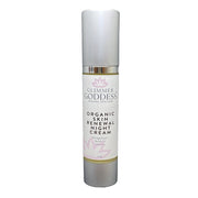 Glimmer Goddess® Organic Skin Care Organic Skin Renewal Night Cream 2 oz – Anti-Aging Moisturizers Light Gray 2 oz. Airless Bottle - SUMMER VERSION / Lightly Scented – soft essential oil scent