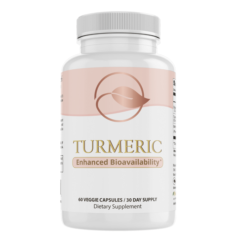 Bellawell Health Organic Turmeric - Overall Vitality by Bellawell Capsules Lavender