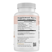 Bellawell Health Organic Turmeric - Overall Vitality by Bellawell Capsules Lavender