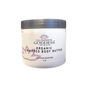Glimmer Goddess® Organic Skin Care Organic Whipped Body Butter 4 oz – Travel Size Lotions & Creams Light Gray Lavender Lemon - Best Seller,Autumn Breeze,Candy Cane,Citrus Basil,Coastal Reverie