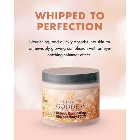 Glimmer Goddess® Organic Skin Care Organic Whipped Bronzing Body Butter – Shimmering Body Moisturizer with Instant Bronze Glow Shimmer Misty Rose Bronze / Subtle - Level 1 / 4 oz.,Bronze / Subtle - Level 1 / 2 oz.,Bronze / Sexy - Level 2 / 4 oz.,Bronze / Sexy - Level 2 / 2 oz.,Bronze / Super - Level 3 / 4 oz.,Bronze / Super - Level 3 / 2 oz.