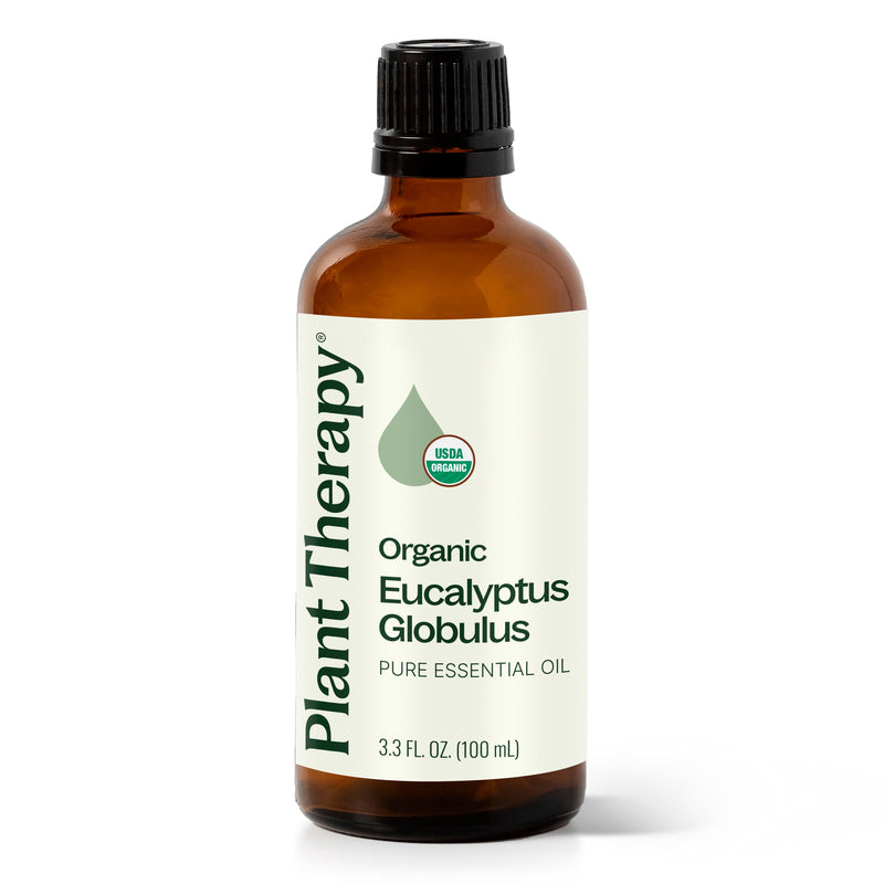 Plant Therapy Organic Eucalyptus Globulus Essential Oil Essential Oil Black 100 mL