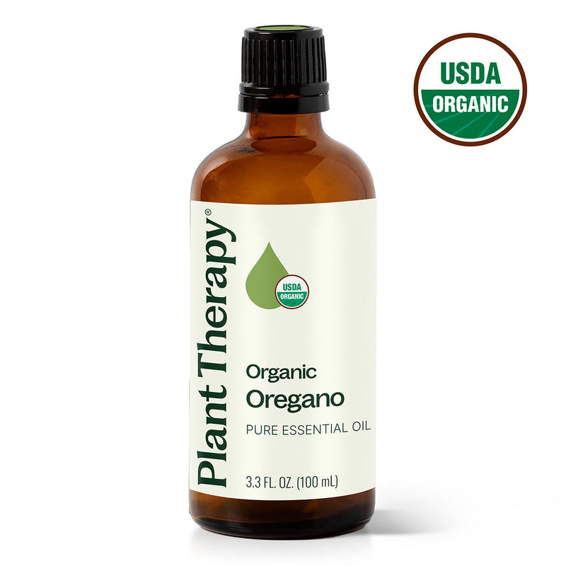 Plant Therapy Organic Oregano Essential Oil Essential Oil White Smoke 10 mL,30 mL,100 mL