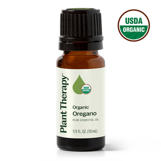 Plant Therapy Organic Oregano Essential Oil Essential Oil White Smoke 10 mL,30 mL,100 mL
